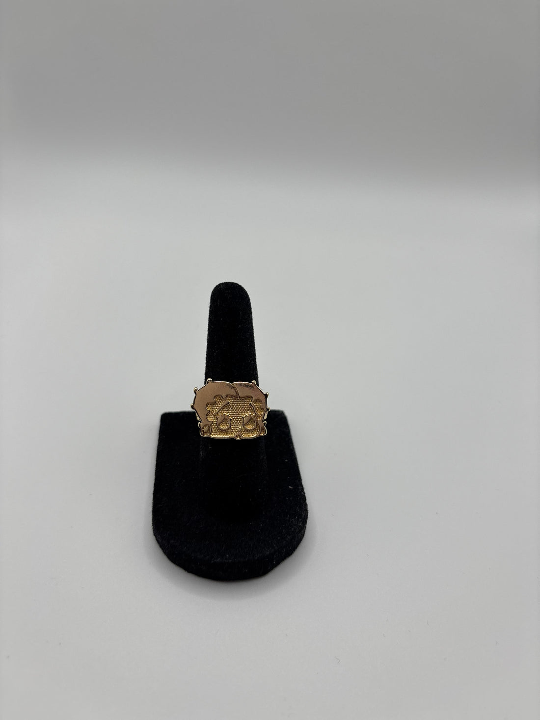 Betty Boop Gold Plated Ring