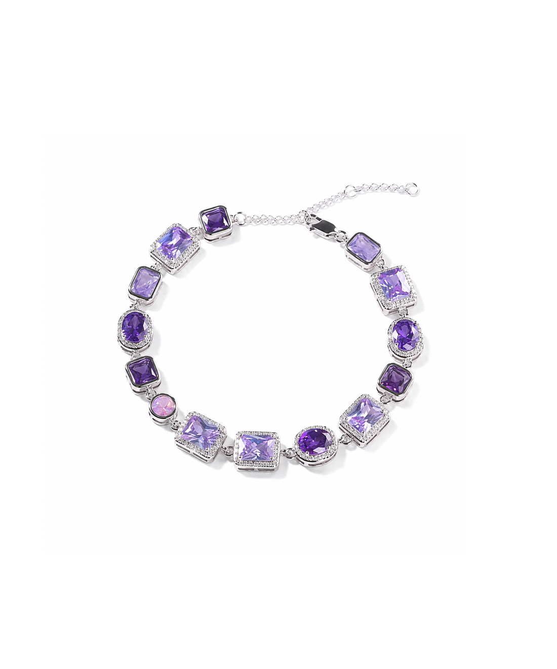 Purple Gem Bracelet