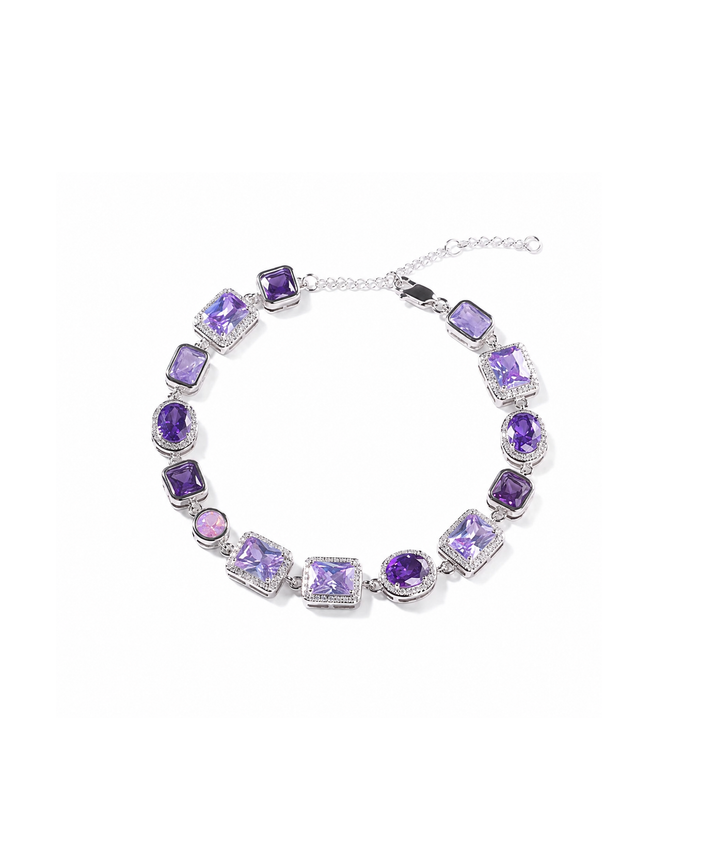 Purple Gem Bracelet